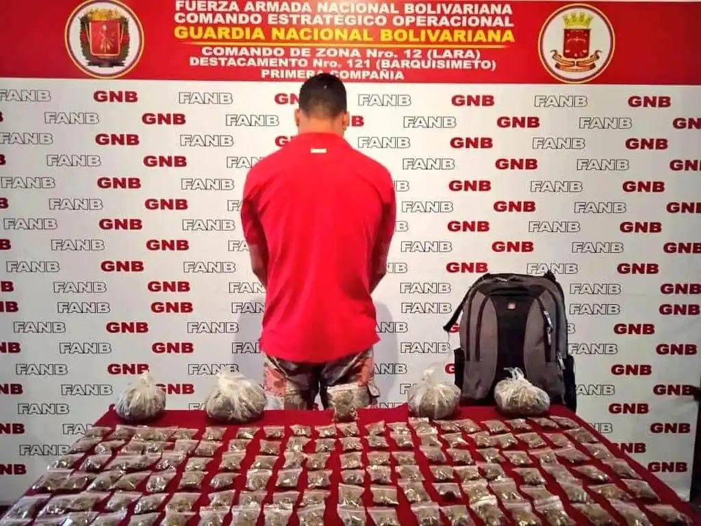 PARA EL CALABOZO por intentar vender casi 2 kilos de droga