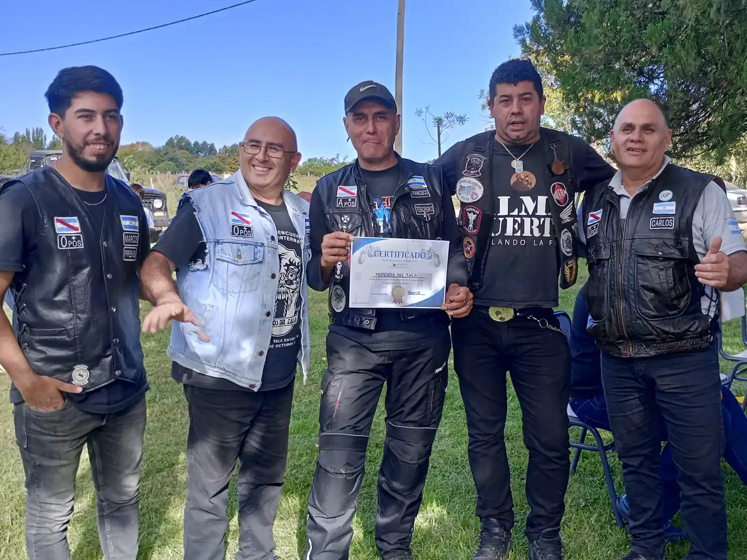 Gran jornada solidaria de moteros en escuelas rurales de Gualeguay