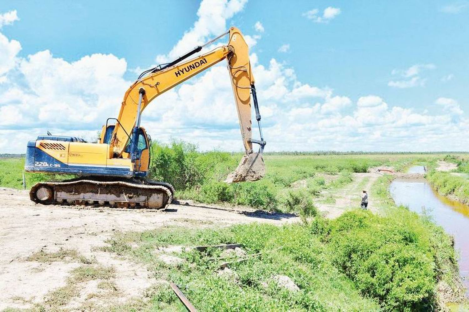 Murdoch aseguró la provisión de agua 
potable para pobladores de Laguna Naineck