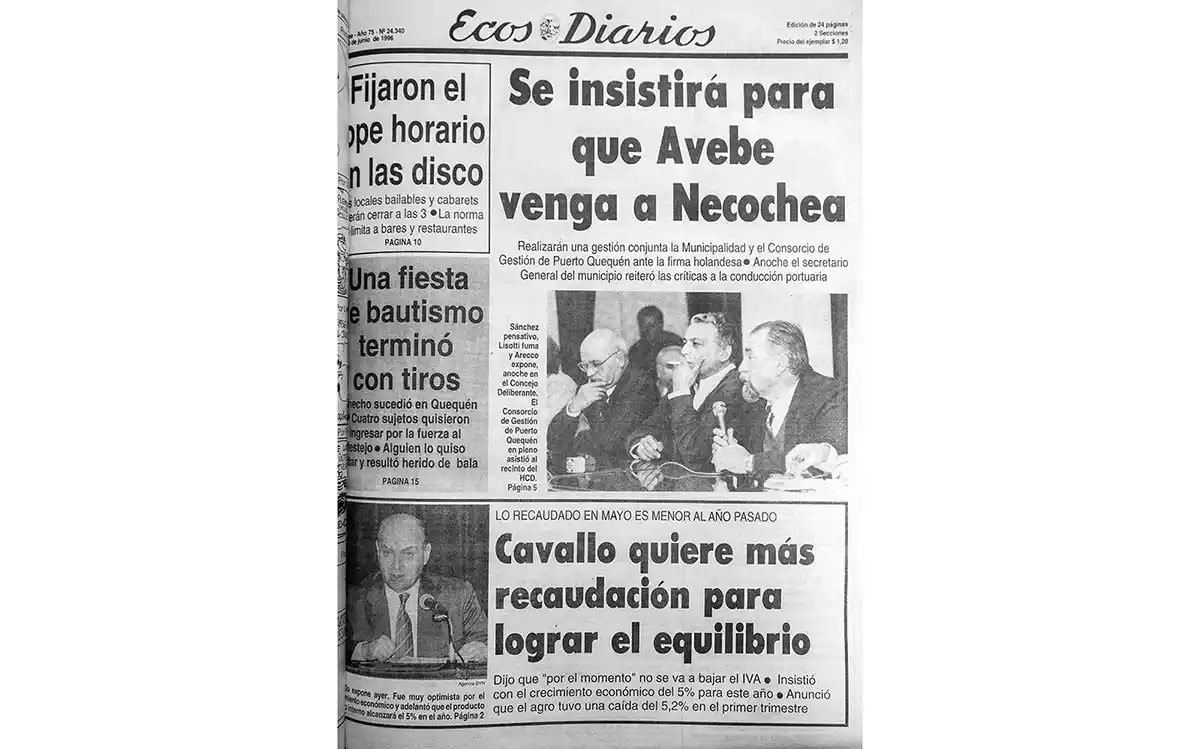 Martes 4 de junio de 1996
