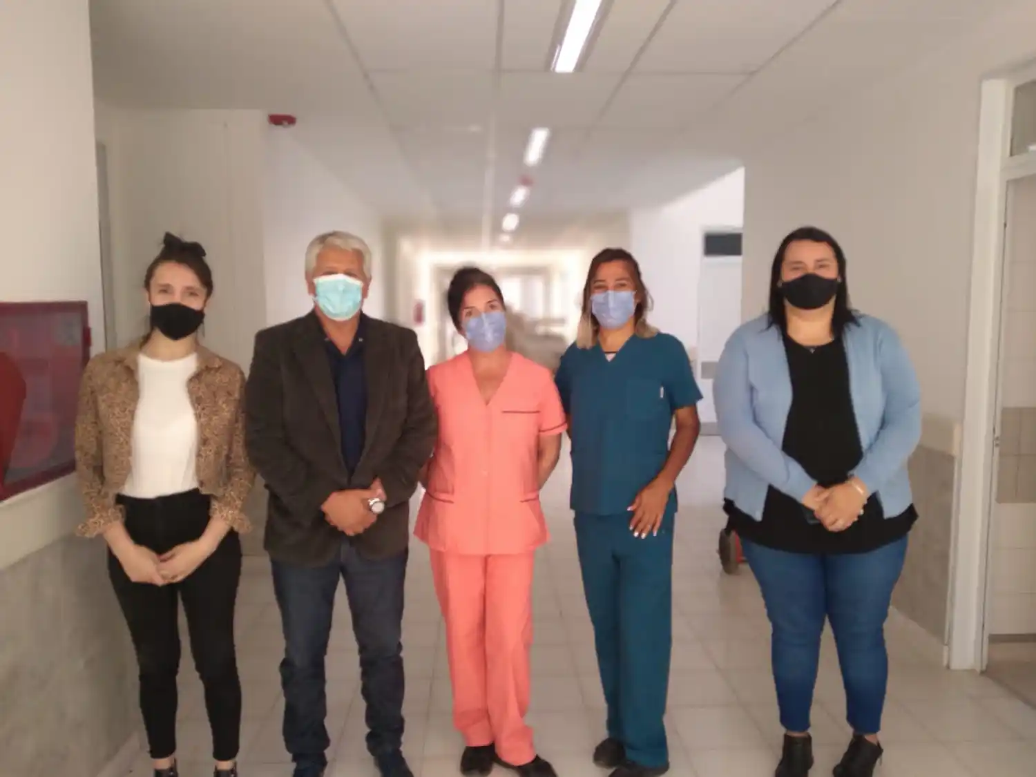Cupo laboral trans: Joselin y Belén se sumaron al equipo de trabajo del Hospital Centenario