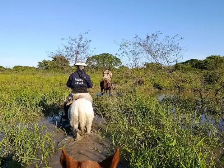 La Uear intensifica patrullajes a caballo en la frontera y el monte