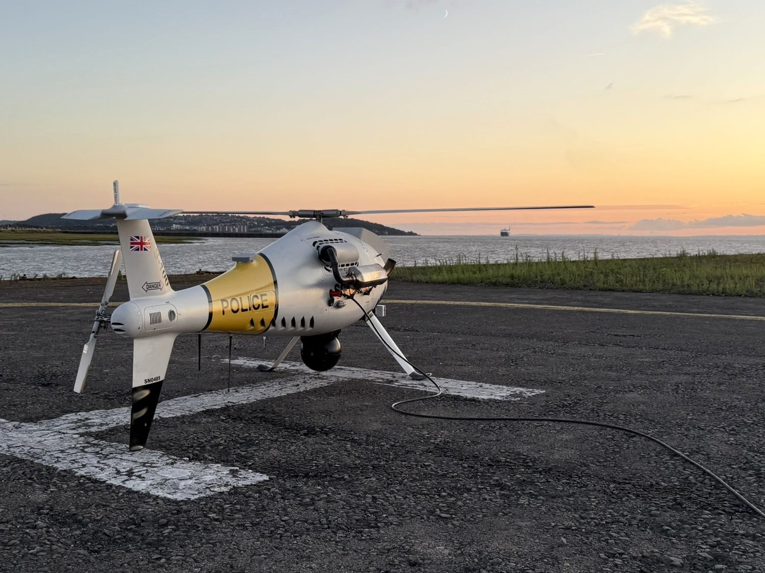 The Future of Police Air Support: NPAS Begins Trials with CAMCOPTER S-100 BVLOS Drone