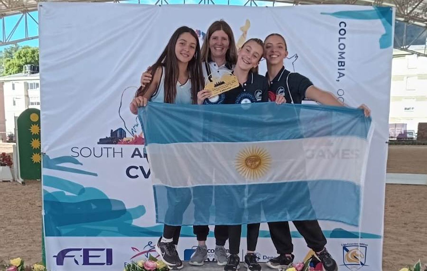 Múltiples podios para las marplatenses en el Sudamericano de Volteo