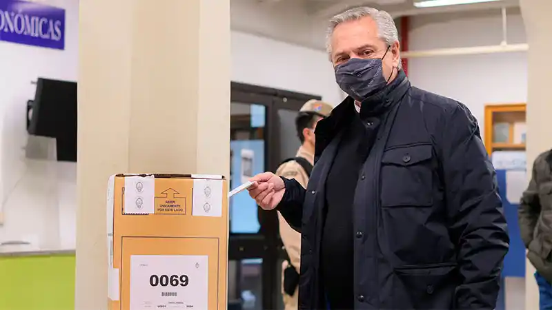 "Votemos en paz y en orden", pidió el Presidente