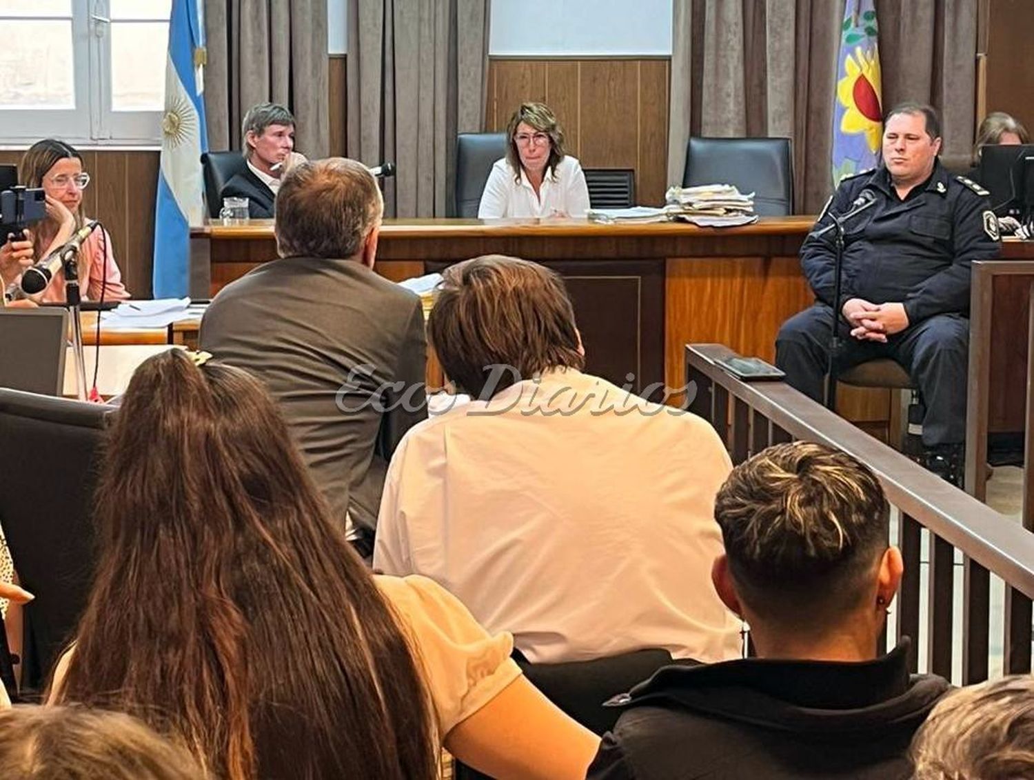 El debate. Una decena de testigos se presentó ayer a declarar en el tribunal