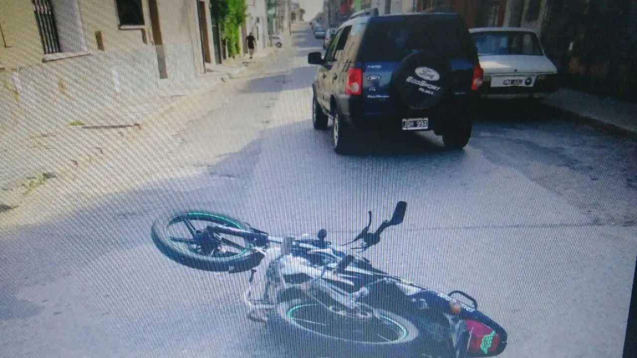 Motociclistas lesionadas