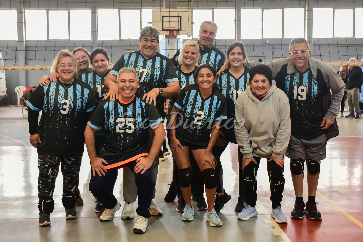 El equipo de Newcochea, organizador del primer encuentro