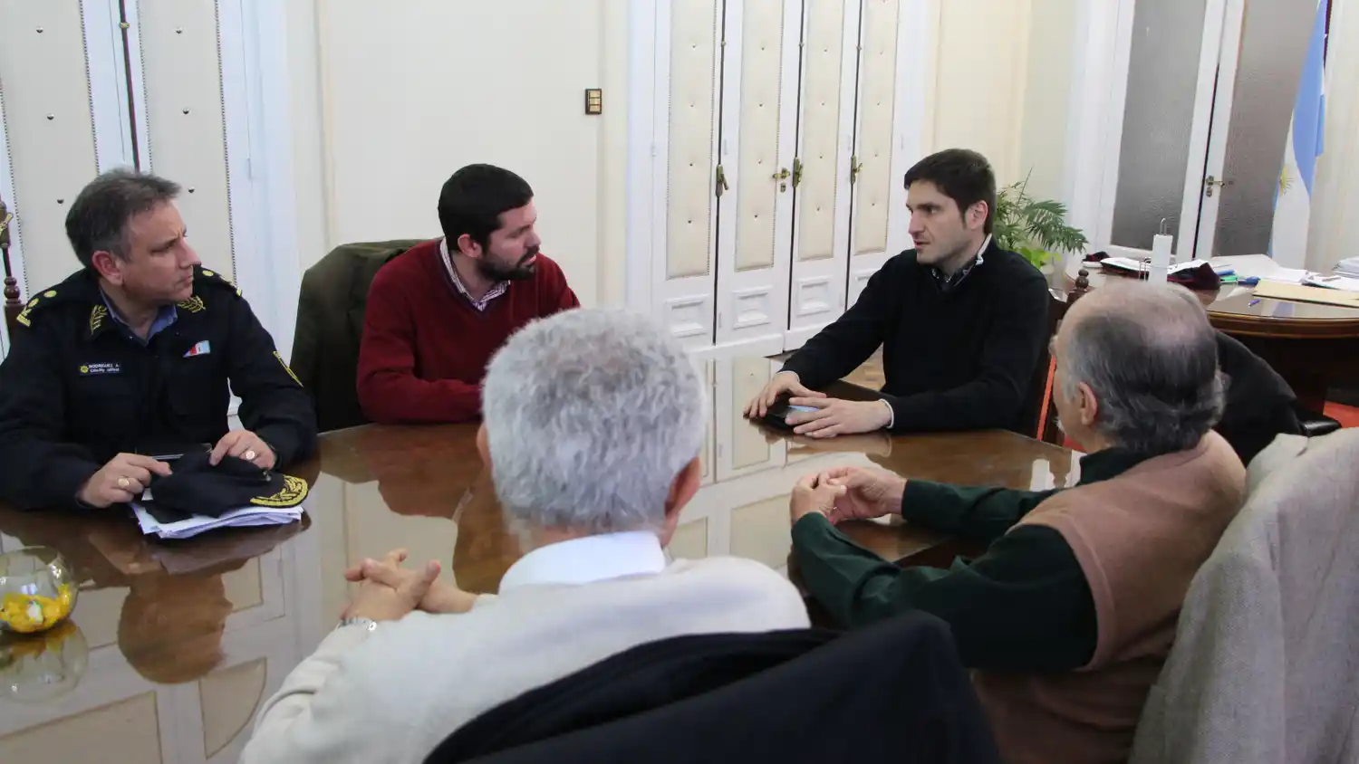 Pullaro se reunió con los titulares de la DAIA