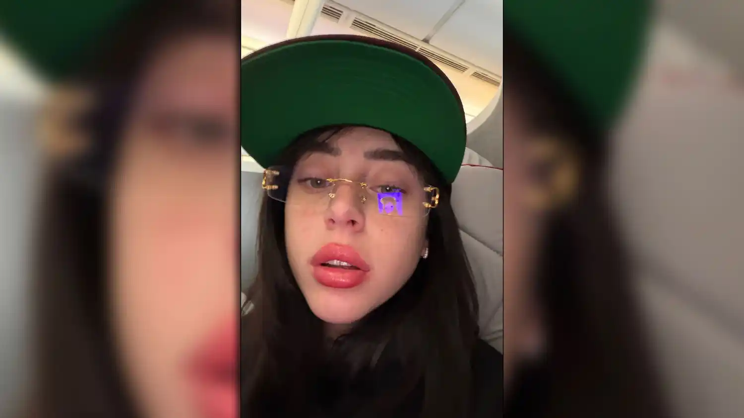 Nicki Nicole contó desde Nueva York que tiene que usar lentes: “Debo compartir la subtrama de mi vida”