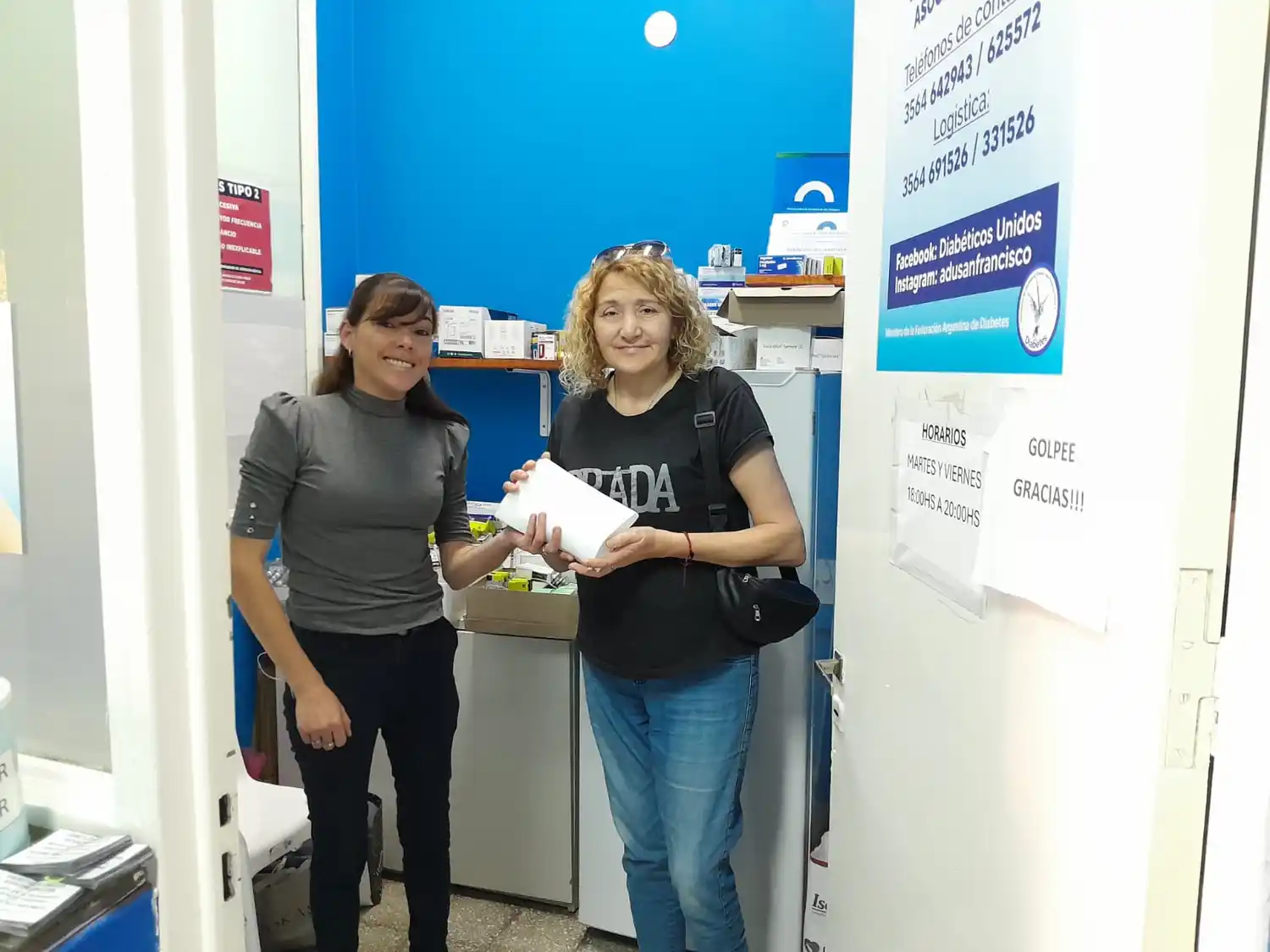 Los pacientes con diabetes encuentran apoyo y medicamentos en el consultorio de ADU