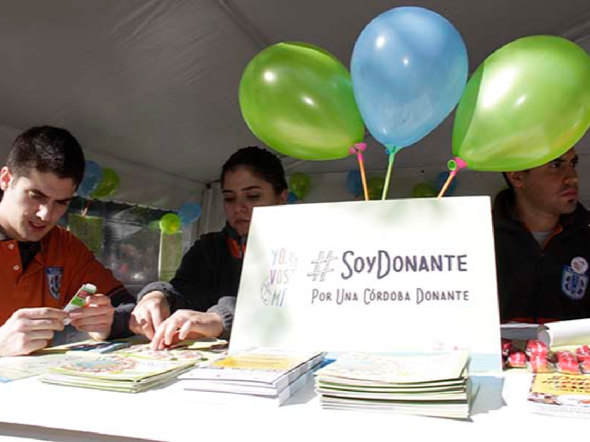 Córdoba contribuyó al récord nacional de donantes