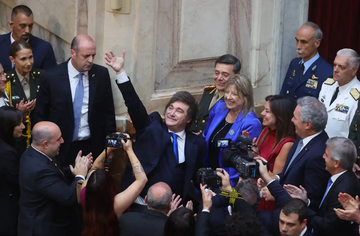 Milei: “Estamos en condiciones de producir 300 millones de toneladas de granos”