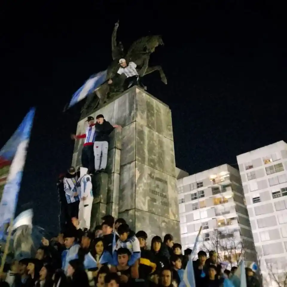 Festejos en el Mundial