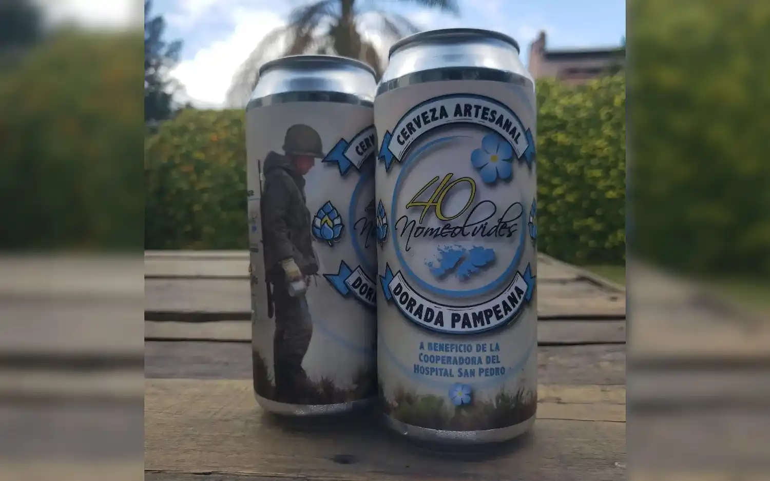 La cerveza artesanal conmemorativa de Malvinas se consigue en la Fiesta de la Ensaimada