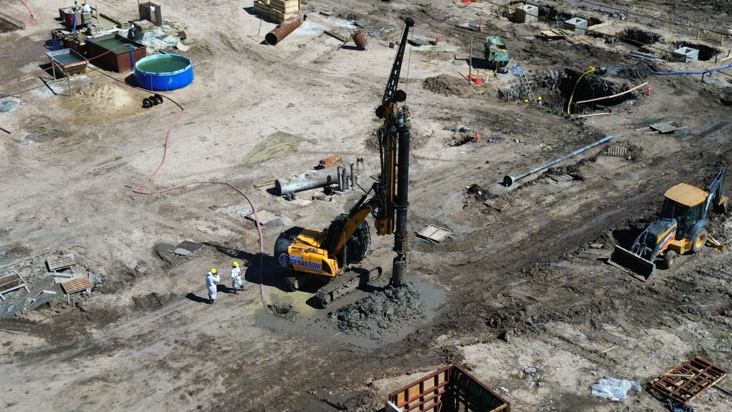 obra Microestadio