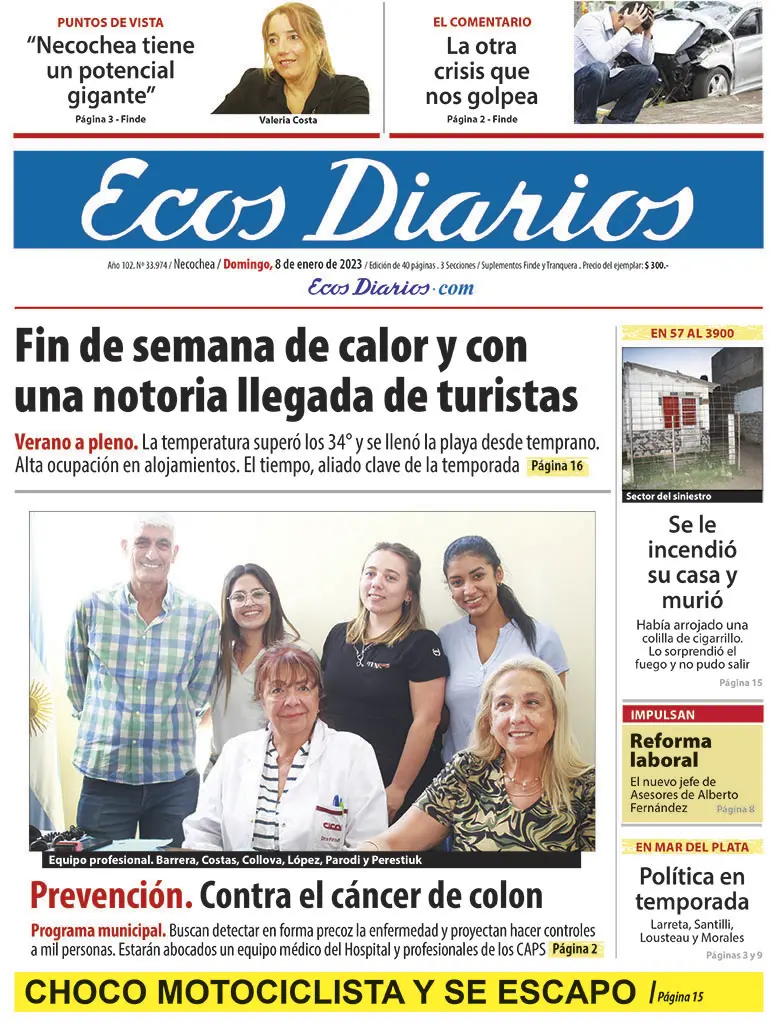 Tapa del 8 de enero 2023