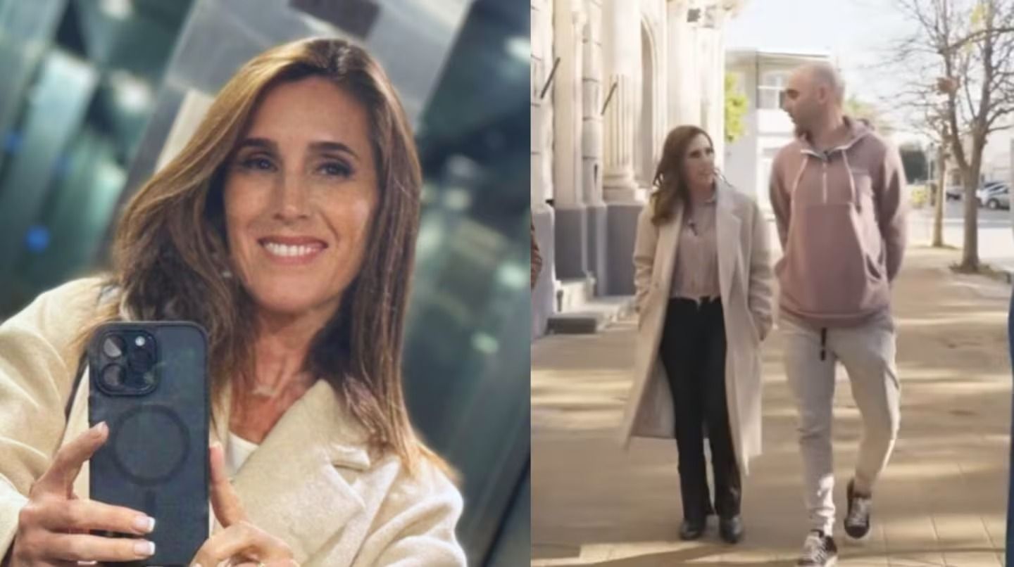 Soledad Pastorutti se reencontró con su primer novio mientras recorría Arequito