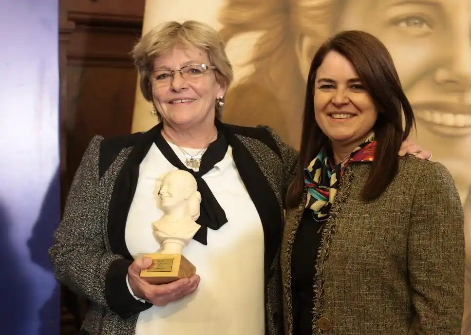 Reconocen a Liliana Ríos en el Senado de la Nación