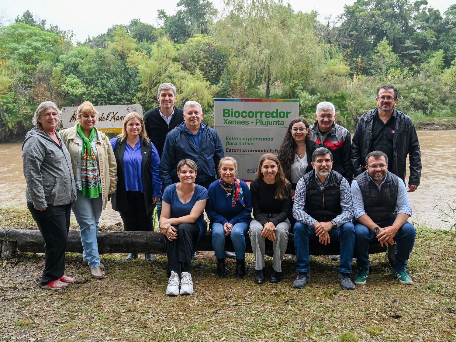 Autoridades provinciales y de municipios de la región lanzaron el “Biocorredor Xanaes-Plujunta”