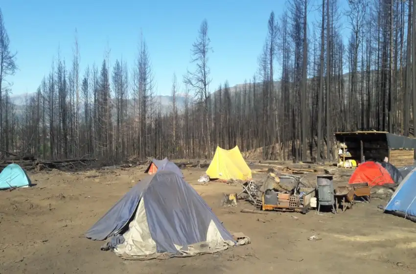 Marplatenses llevaron donaciones a los afectados por los incendios en la Patagonia