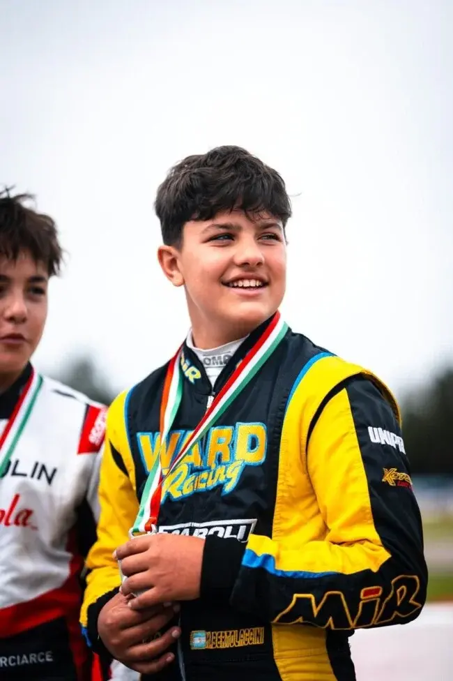 Martín Bertolaccini debutará en el  Campeonato Mundial FIA de Karting   el 5 de noviembre en Italia. Foto:IG martin_bertolaccini