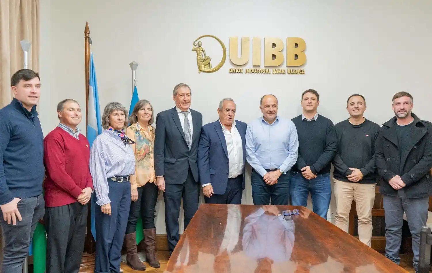 Tres Arroyos firmó un convenio de cooperación productiva en Bahía Blanca