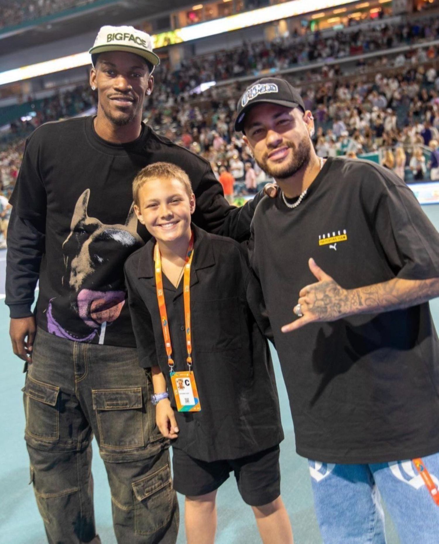 ¿Traición a Jimmy Butler? Así fue el saludo entre Neymar y los Warriors