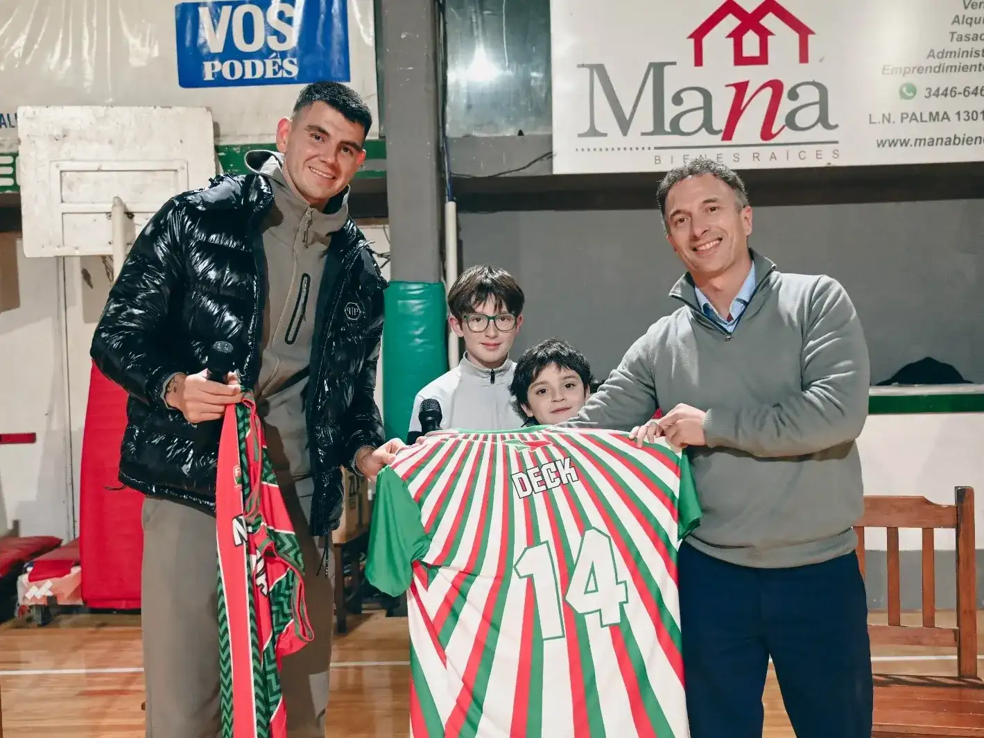 Una figura de la Selección Argentina y con pasado en la NBA visitó a los chicos del club Neptunia
