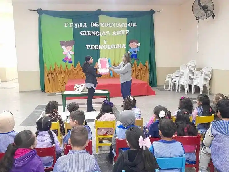 Taller de salud bucal en el Jardín de Infantes N°3