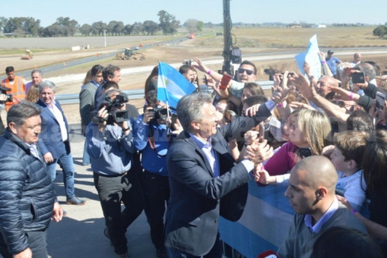 La hermana de Fernando Pomar le agradeció a Macri por la autopista Pilar-Pergamino