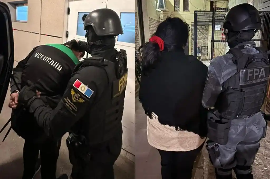 Un emprendimiento de familia: cayeron madre e hijo por vender drogas en la zona