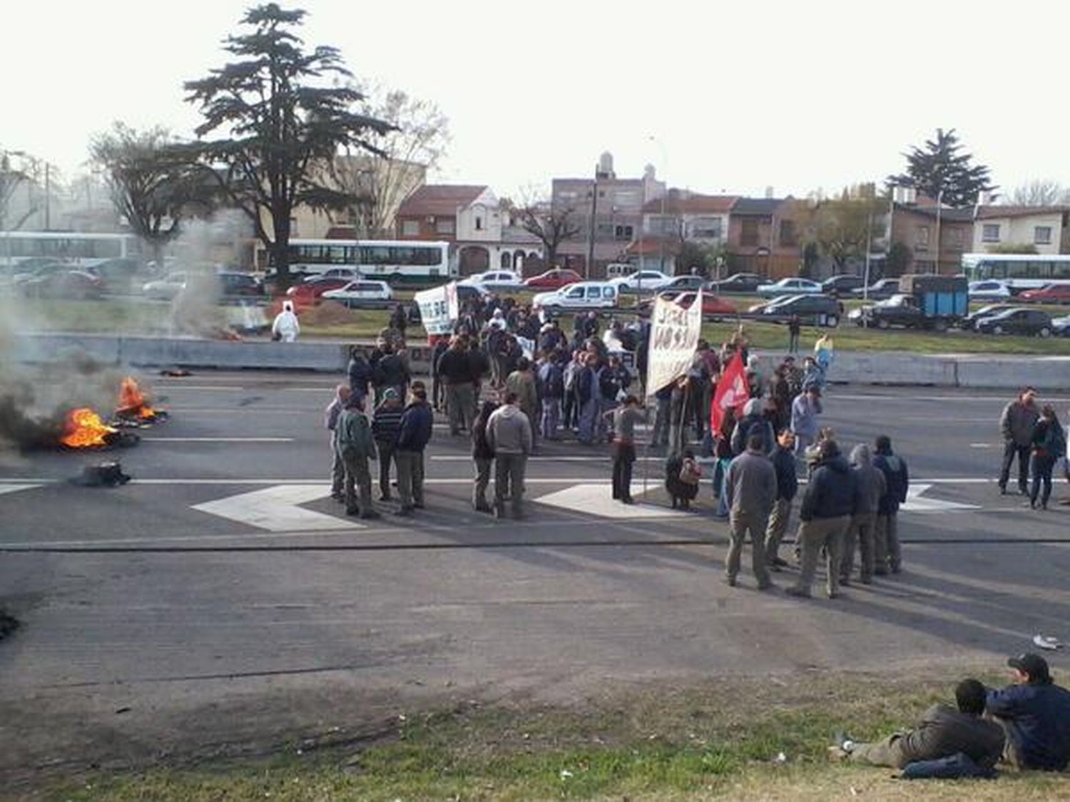 Empleados de Tatsa levantaron el corte en Avenida General Paz 