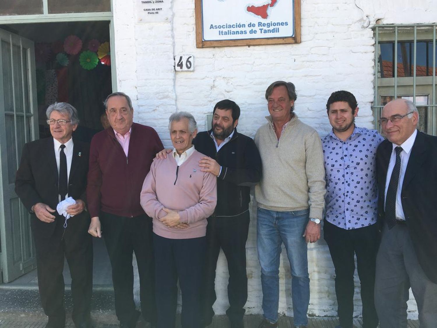 Quedó inaugurada la oficina de Comitato de italianos en Tandil