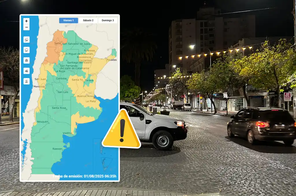 Un día de invierno atípico: el viernes arrancó con clima cálido y alerta por tormentas