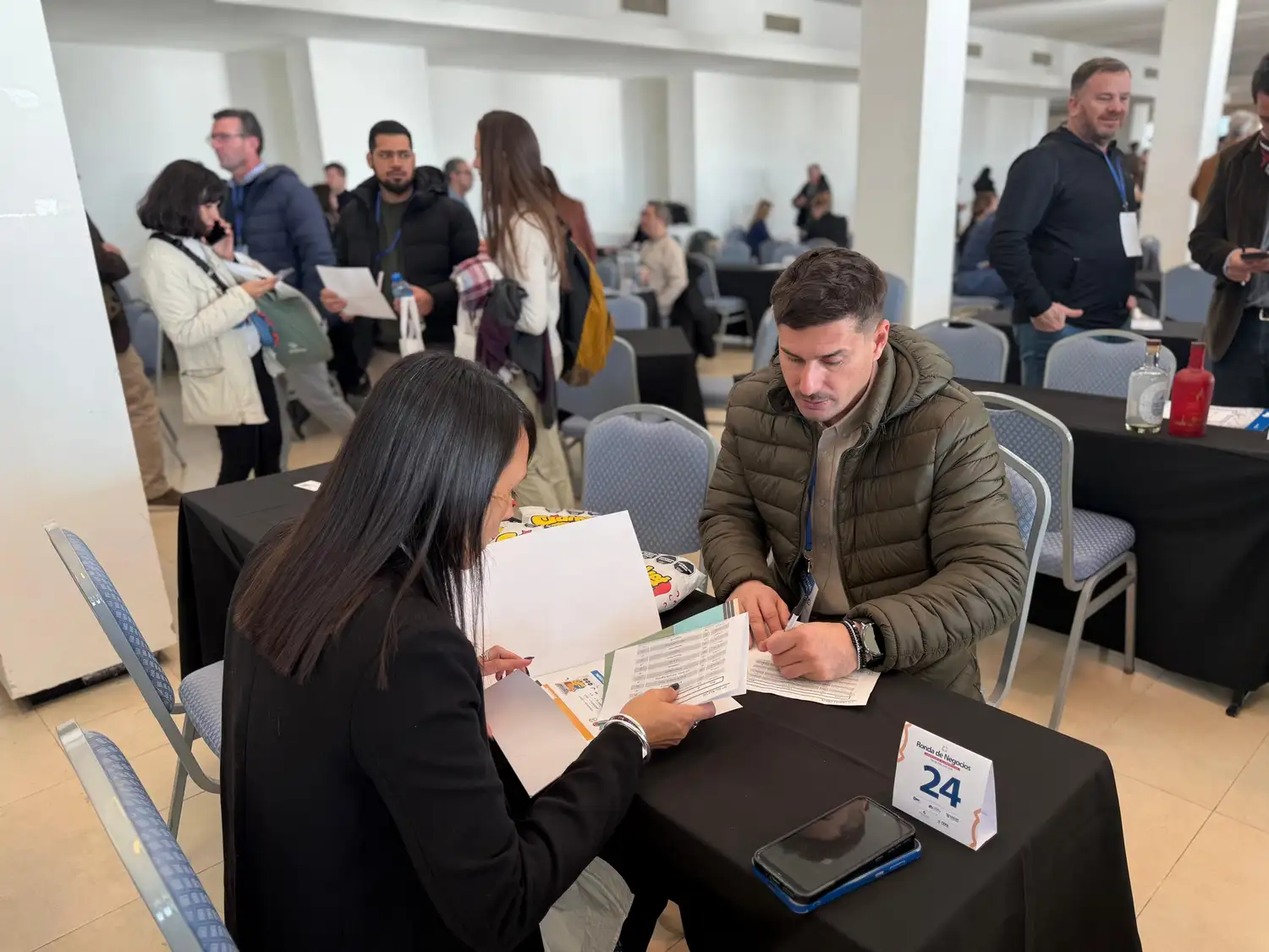 Durante el encuentro se realizaron más de 4000 entrevistas, tanto pautadas como espontáneas.