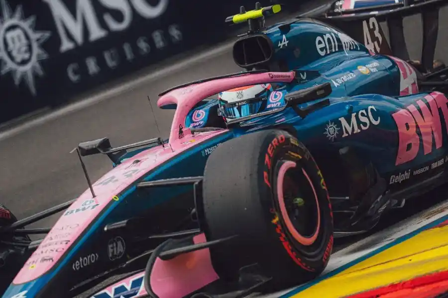 Colapinto largará en la 13ª posición en el Gran Premio de Bélgica de la Fórmula 1