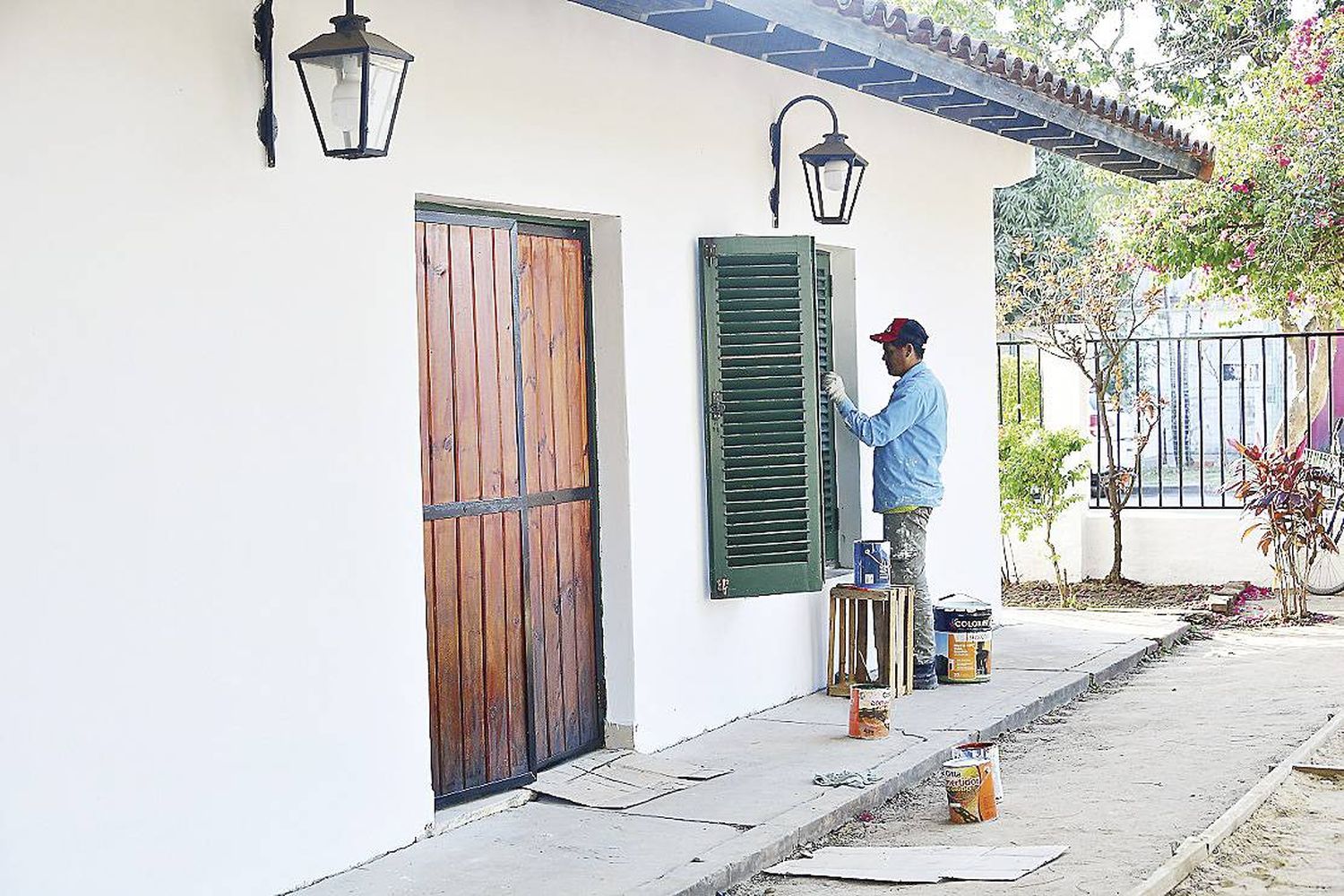 Ejecutan mejoras en la Casa de la 
Solidaridad del Mariano Moreno