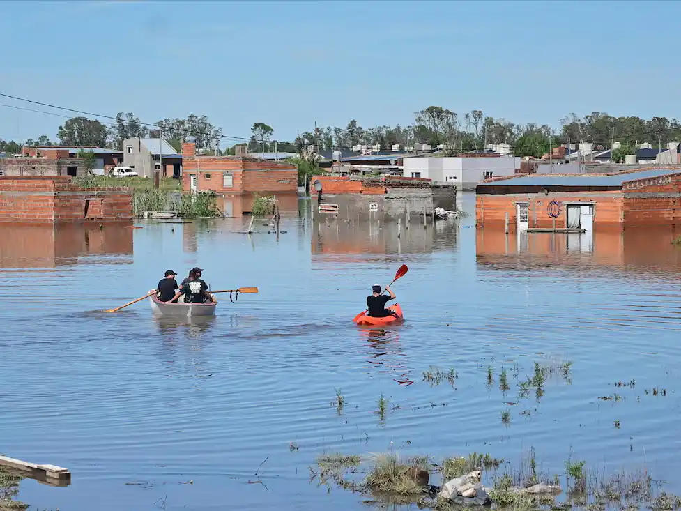 El temporal produjo muertes y destrozos.