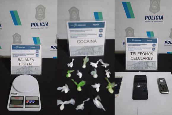 Venta de drogas: qué secuestraron en los domicilios allanados