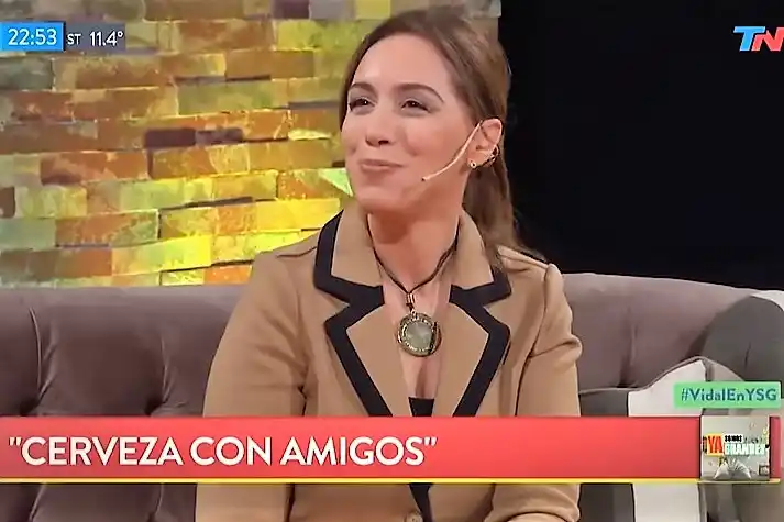 Vidal está "soltera" pero dio a entender que no está "sola": "Es difícil cuando te dejan"