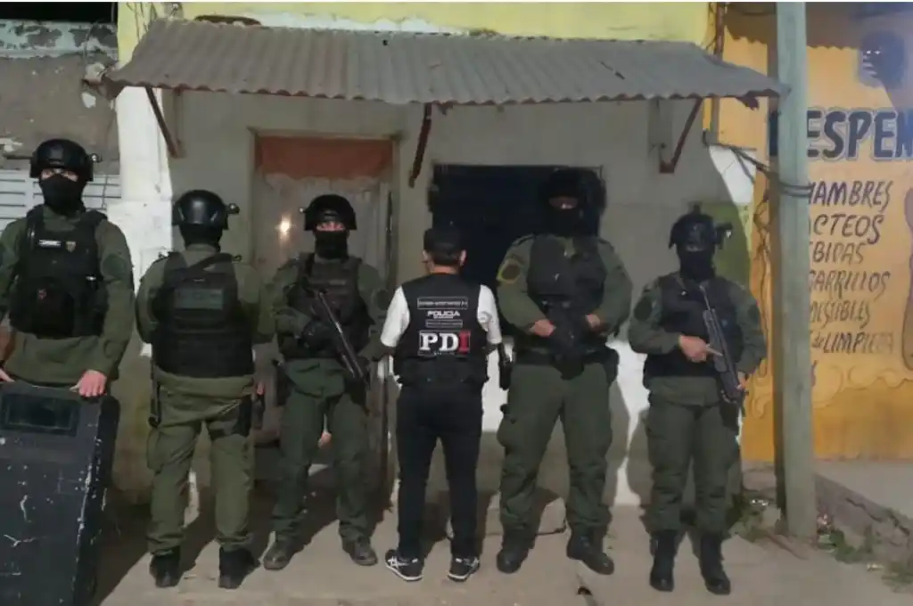 Golpe al microtráfico en la zona norte de Santa Fe. Foto:Gentileza