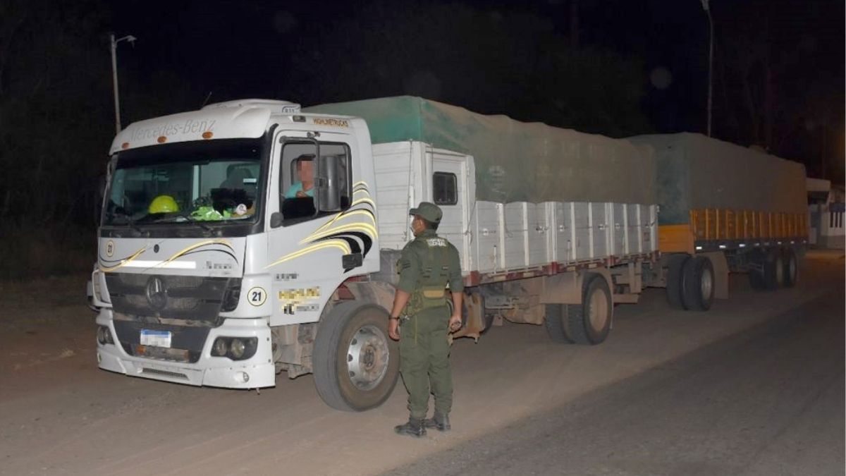 Gendarmería secuestró 61 toneladas de maíz en la RN N°34