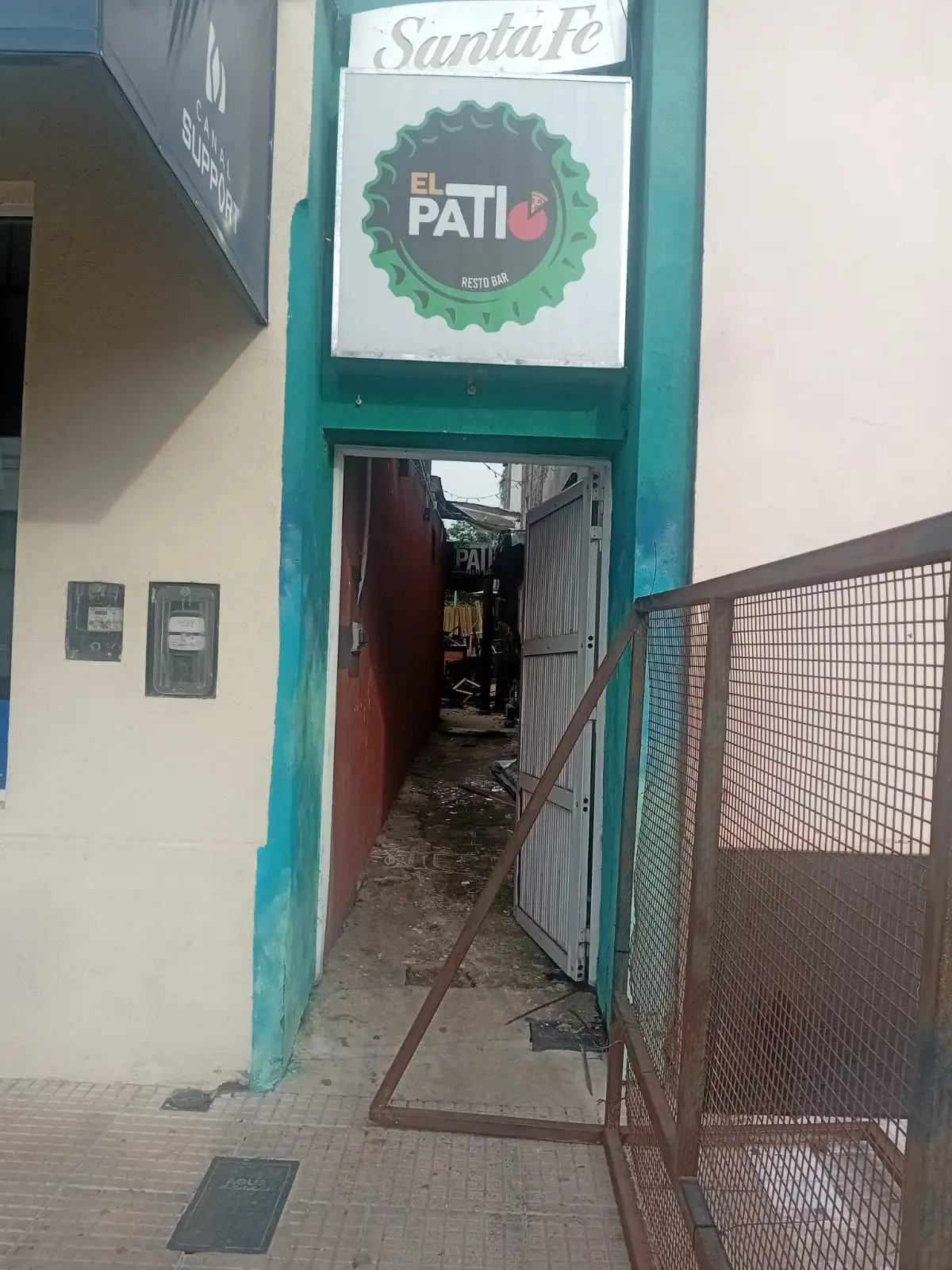 Cuatro heridos tras un incendio en un local gastronómico de Villaguay