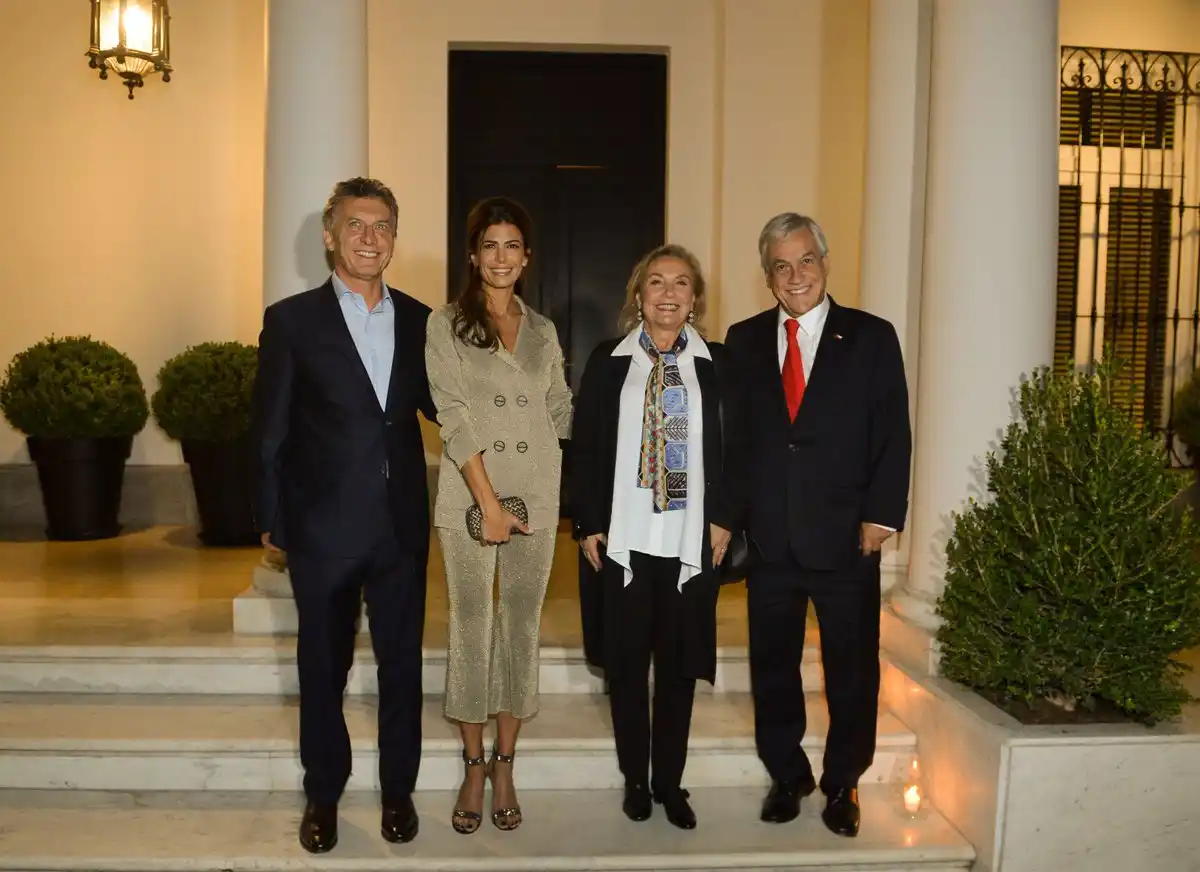 Macri mantiene encuentro bilateral con Piñera