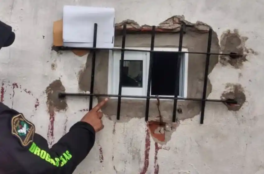 Desbarataron un point de droga en el barrio Libertad