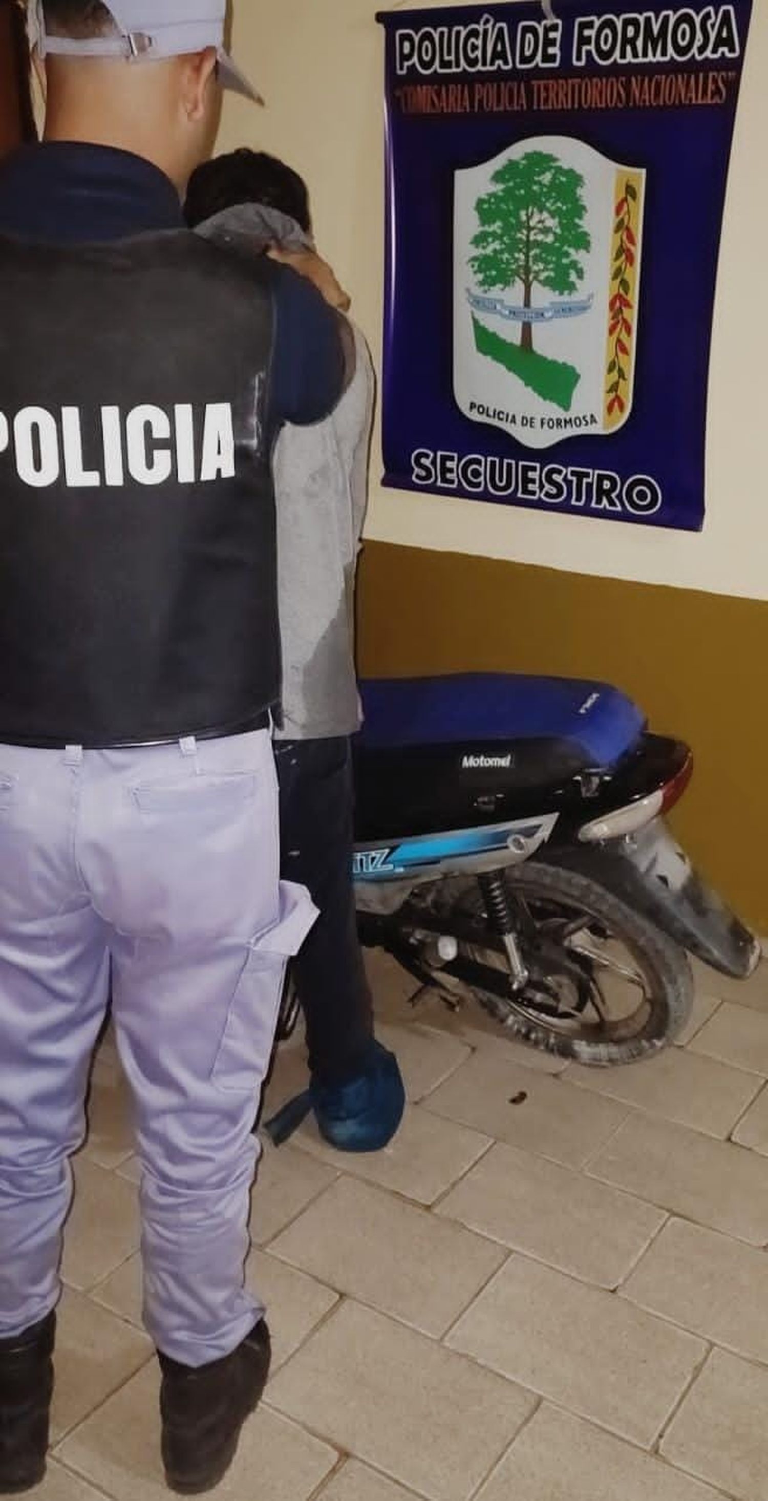 Robó una moto y lo descubrieron tras protagonizar un accidente de tránsito