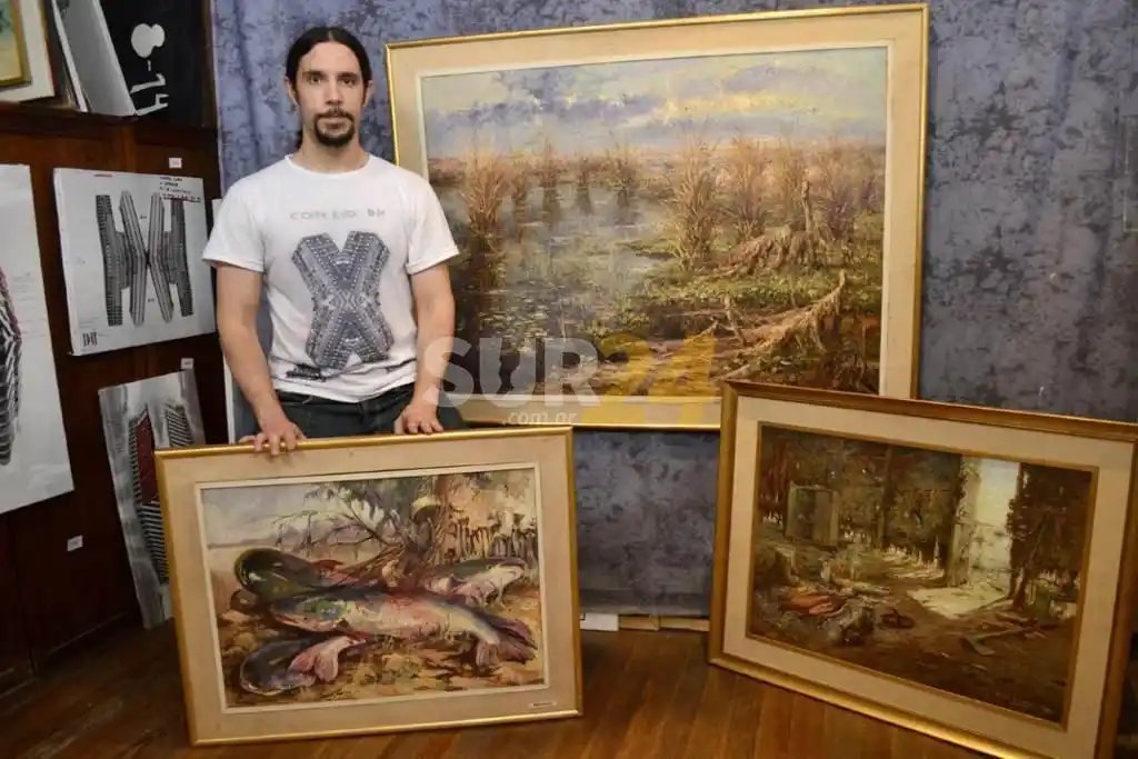 Raúl Domínguez: el pintor de las islas que Santa Fe olvidó