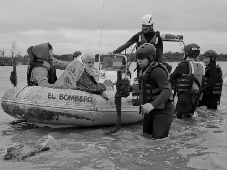 Norman Robson cuenta la contingencia que protagonizó en el Río Gualeguay