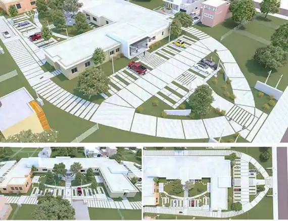 Así quedará el exPoliclínico: lotes a la venta, unidades habitacionales y consultorios